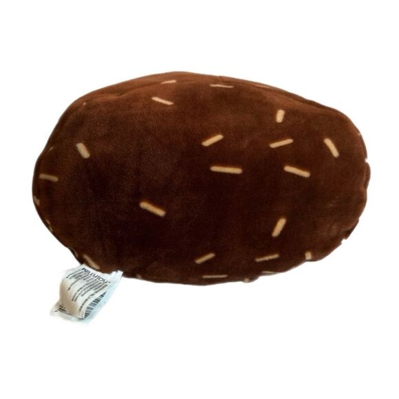 Kellytoy | SQUISHMALLOW Hans The Hedgehog Stuffed Animal Brown Stackable Toy - Picture 4 of 9